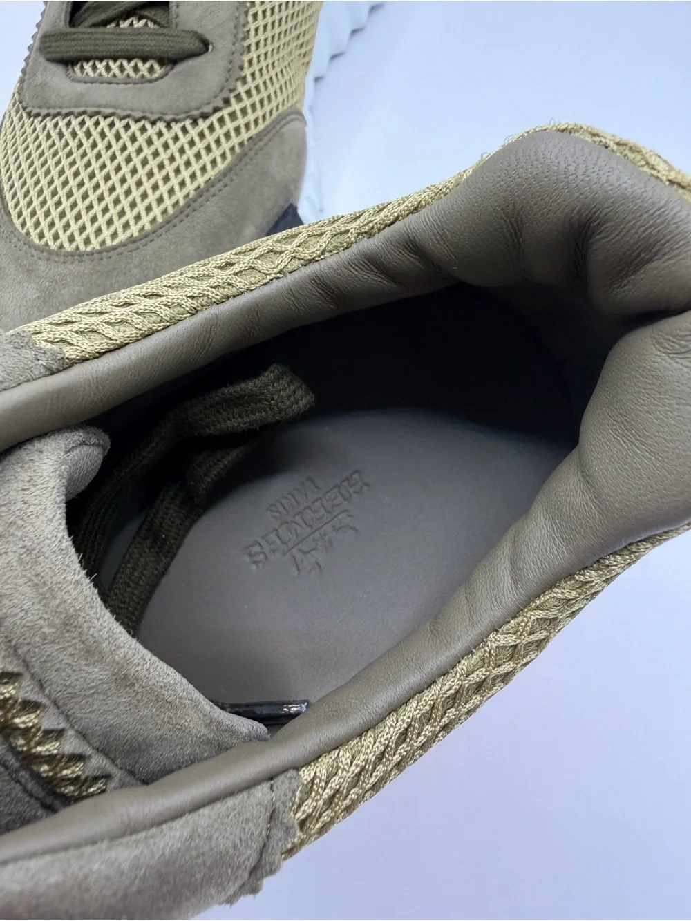 Hermes Homme Bouncing Sneakers Size 41.5